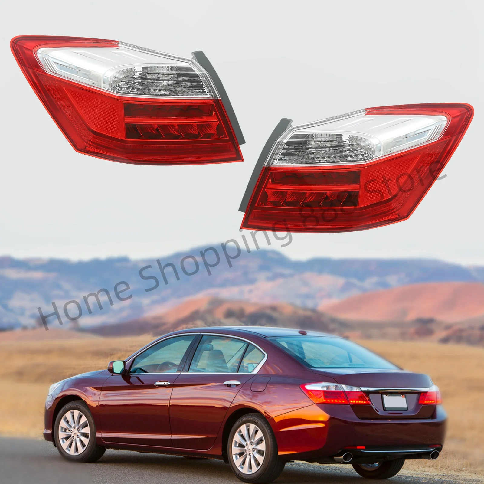 LED Tail Light for 2013-2015 Honda Accord Sedan EX-L Touring, Rear Left/Right, OEM 33500T2AA12 33550T2AA12, ABS Housing
LED Tail Light for 2013-2015 Honda Accord Sedan EX-L Touring, Rear Left/Right, OEM 33500T2AA12 33550T2AA12, ABS Housing