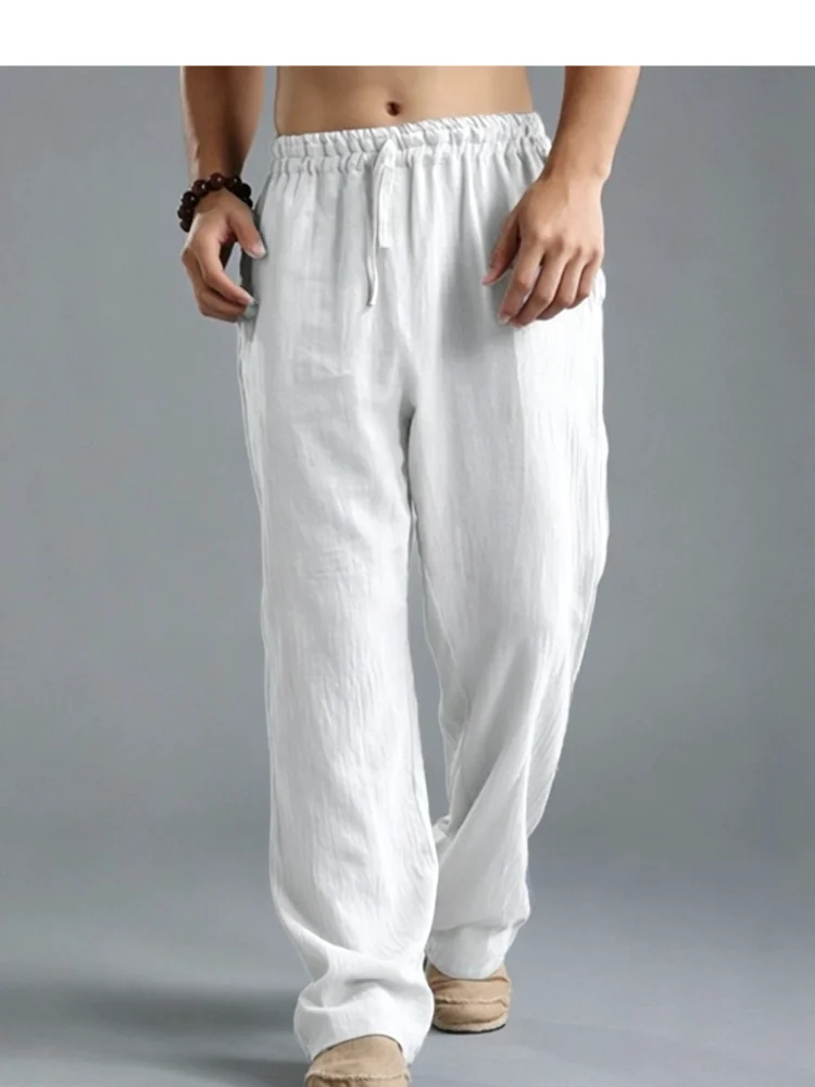 Men's New Beach Pants Sports Pants Street-style Cotton and Linen Pants Casual Pants Hawaiian Holiday Loose Summer Long
Men's New Beach Pants Sports Pants Street-style Cotton and Linen Pants Casual Pants Hawaiian Holiday Loose Summer Long