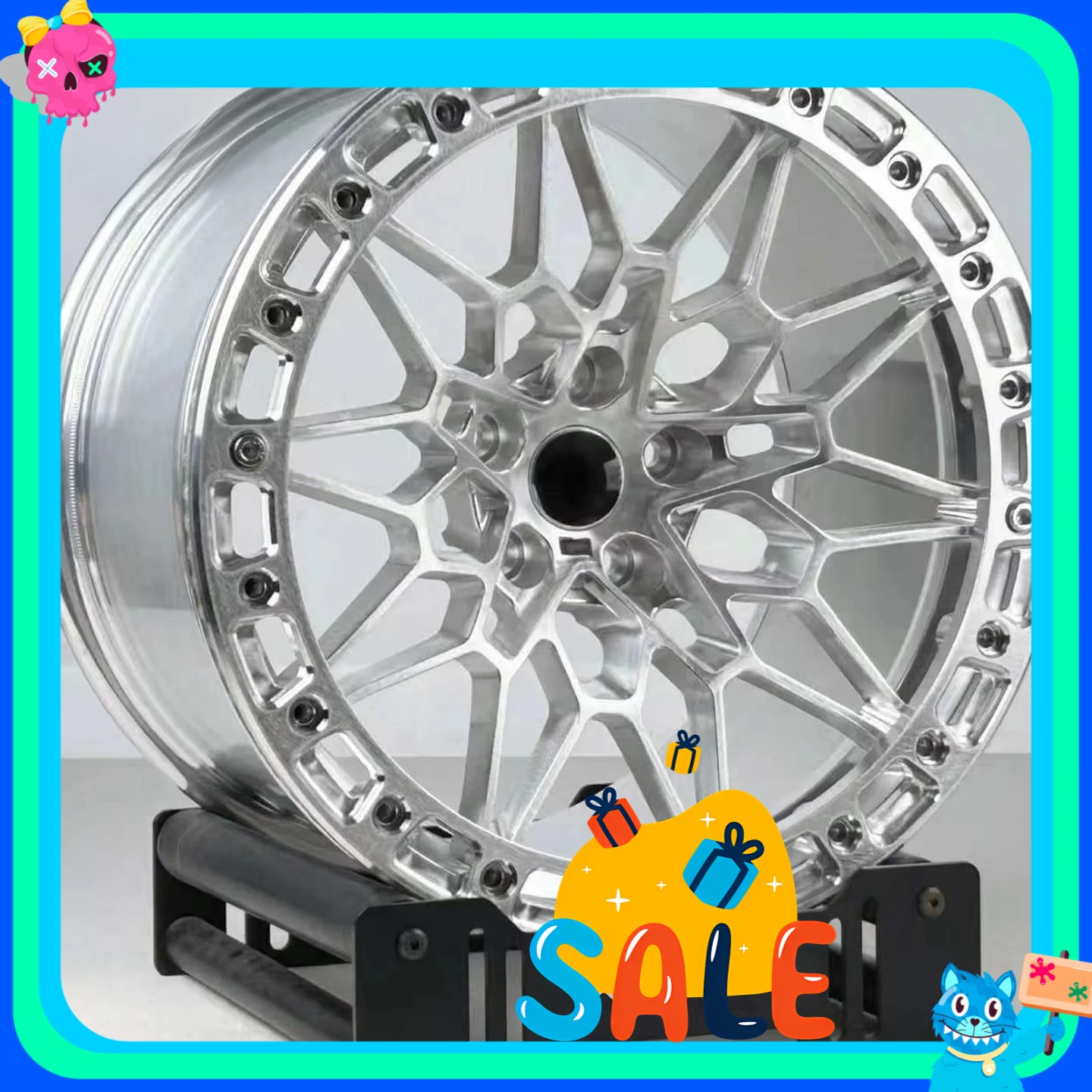 Hot-selling Custom Forged Beadlock Rims Multi Spokes 5x112 Personalized 16 17 18 19 20 21 22 Inch for off Road Deep Concave
Hot-selling Custom Forged Beadlock Rims Multi Spokes 5x112 Personalized 16 17 18 19 20 21 22 Inch for off Road Deep Concave