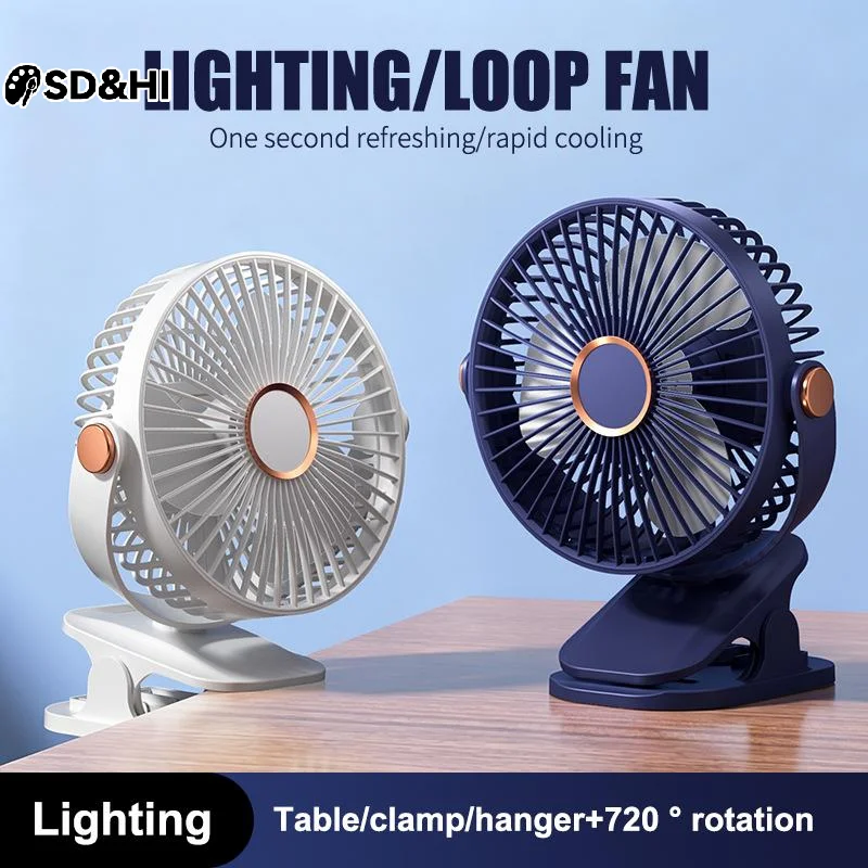Camping Fan Rechargeable Desktop Portable Air Circulator Wireless Ceiling Electric Fan With LED Light Clip-on Home
Camping Fan Rechargeable Desktop Portable Air Circulator Wireless Ceiling Electric Fan With LED Light Clip-on Home