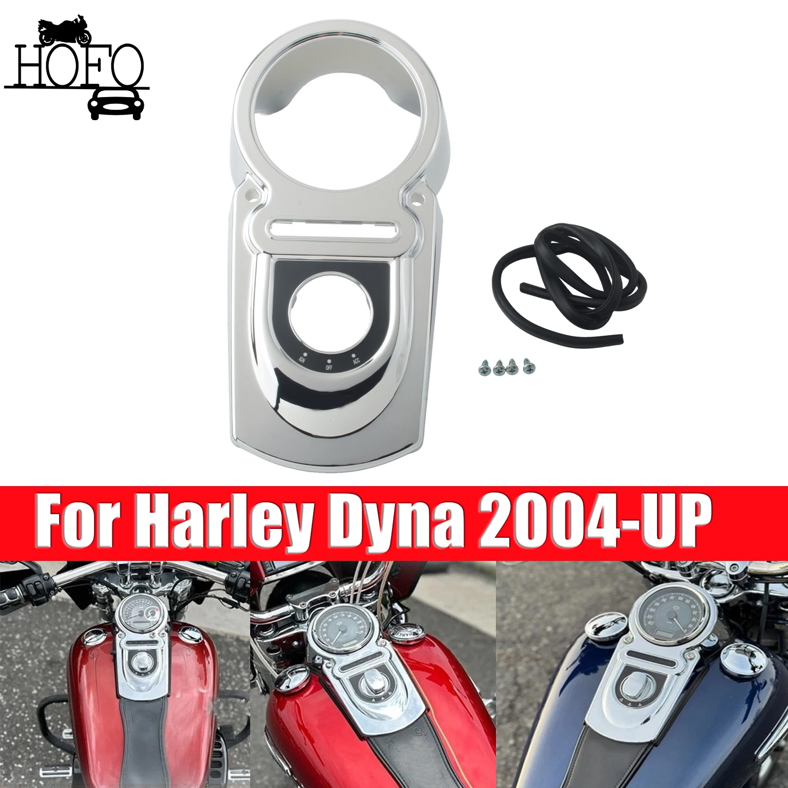 Motorcycle Tank Dash Panel Cover Speedo Housing For Harley Dyna 2004-UP with speedo and ignition switch on the tank
Motorcycle Tank Dash Panel Cover Speedo Housing For Harley Dyna 2004-UP with speedo and ignition switch on the tank