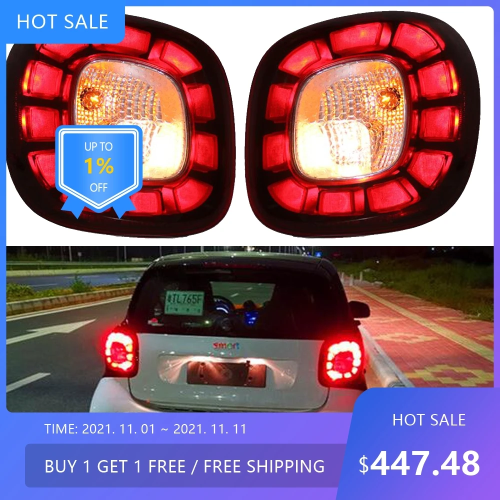 2015~2018y tail light for Mercedes Benz Smart taillight auto accessories LED Taillamp for Smart fog light
2015~2018y tail light for Mercedes Benz Smart taillight auto accessories LED Taillamp for Smart fog light