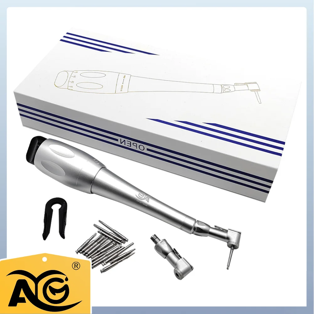 AG Dental Universal Implant Torque Screwdriver Set Handpiece Repair Tools Wrench Latch Head for Dental Implant Surgery
AG Dental Universal Implant Torque Screwdriver Set Handpiece Repair Tools Wrench Latch Head for Dental Implant Surgery