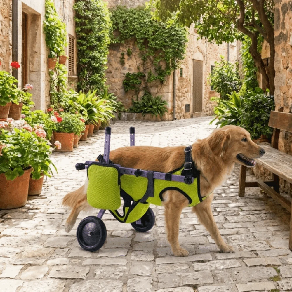 Adjustable Dog Wheelchair Breathable with Wheels Cat Recovery Aid Car Hind Leg Support Pet Hind Legs Bracket Disabled Pet
Adjustable Dog Wheelchair Breathable with Wheels Cat Recovery Aid Car Hind Leg Support Pet Hind Legs Bracket Disabled Pet