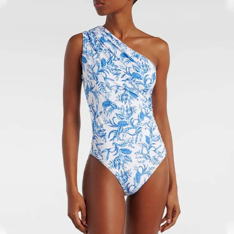 Floral Print One-Piece Swimsuit Set Women's High Waist Nylon Fabric Summer 2025 Cross-Border New Style 25295
Floral Print One-Piece Swimsuit Set Women's High Waist Nylon Fabric Summer 2025 Cross-Border New Style 25295