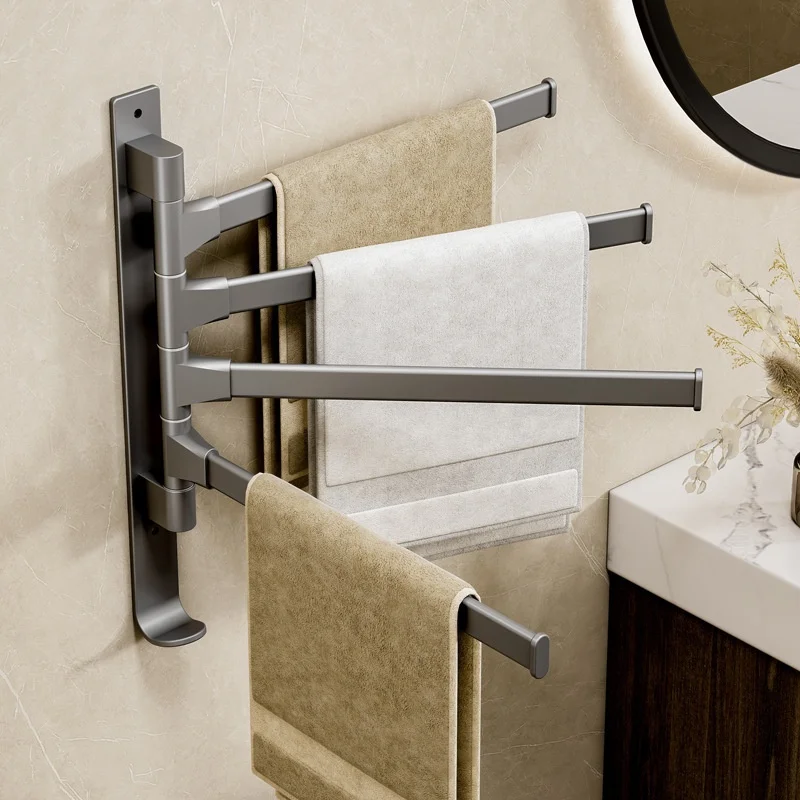 Gray bathroom towel rack aluminum black foldable towel bar wall mounted rack bathroom hardware
Gray bathroom towel rack aluminum black foldable towel bar wall mounted rack bathroom hardware