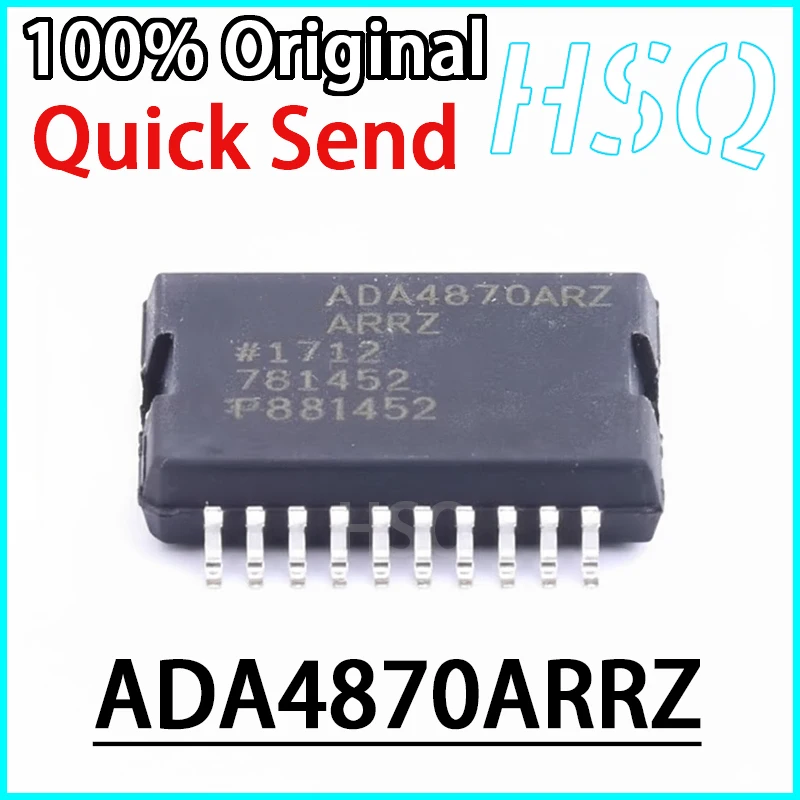 1PCS New Original ADA4870ARRZ ADA4870 Package PSOP-20 Output Driver Amplifier Chip in Stock
1PCS New Original ADA4870ARRZ ADA4870 Package PSOP-20 Output Driver Amplifier Chip in Stock