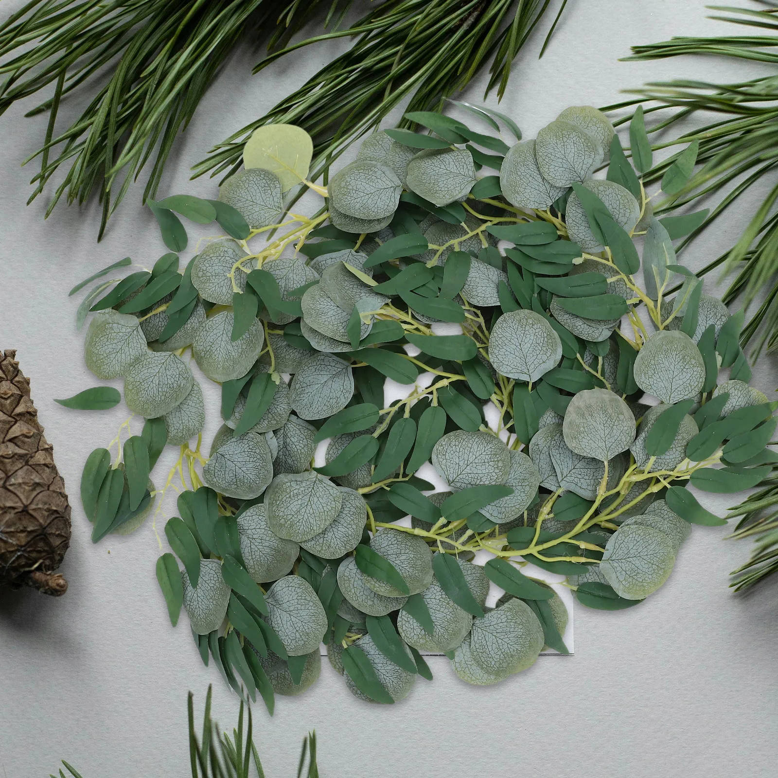 Artificial Eucalyptus Vines Realistic Fake Greenery Garland For Bedroom Wall Decor Table Fireplace Wedding Party Backdrop
Artificial Eucalyptus Vines Realistic Fake Greenery Garland For Bedroom Wall Decor Table Fireplace Wedding Party Backdrop
