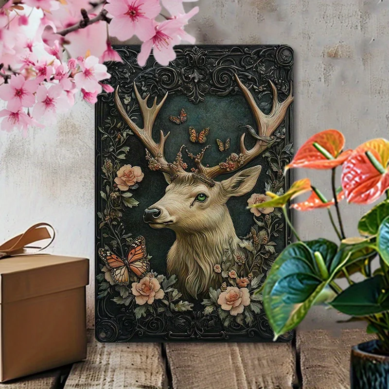 Vintage Deer Antler Aluminum Wall Art - 8x12" Metal Tin Sign for Gym, Bathroom, Dorm Decor | Durable & Easy To Install
Vintage Deer Antler Aluminum Wall Art - 8x12" Metal Tin Sign for Gym, Bathroom, Dorm Decor | Durable & Easy To Install