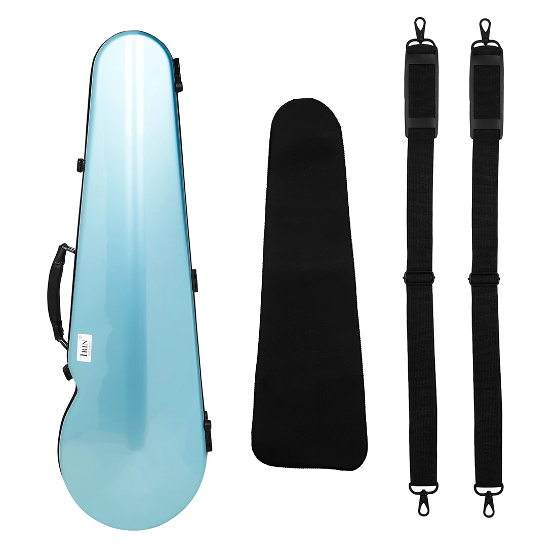 IRIN 4/4 Violin Carbon Fiber Triangle Box Violin Box Violin Triangle Case With Hygrometer Hard Violin Case Strong Protection
IRIN 4/4 Violin Carbon Fiber Triangle Box Violin Box Violin Triangle Case With Hygrometer Hard Violin Case Strong Protection