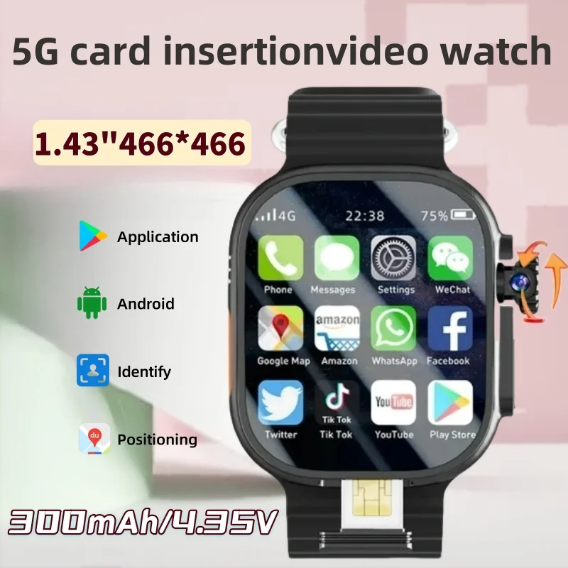 DW99 Новые 4G Смарт-часы Android 10.0 2,2-дюймовая Amoled Вращающаяся камера S10 Ultra Max Видеовызов GPS WIFI Применение Смарт-часы
DW99 Новые 4G Смарт-часы Android 10.0 2,2-дюймовая Amoled Вращающаяся камера S10 Ultra Max Видеовызов GPS WIFI Применение Смарт-часы