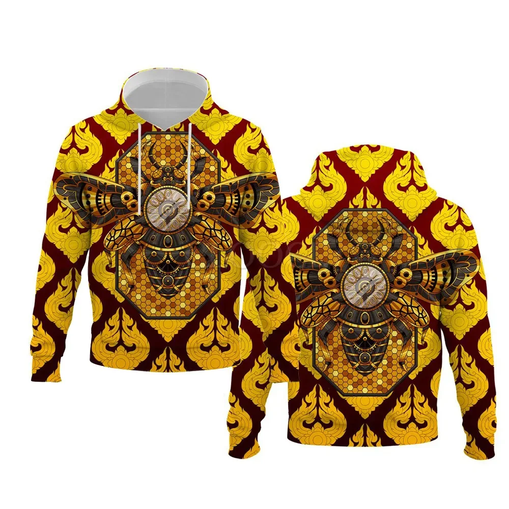 HX Animals Insect Hoodie 3D Graphic Abstract Animal Bee Print Sweatshirt Fashion Pullover Tops Harajuku Men Hoodies Dropshipping
HX Animals Insect Hoodie 3D Graphic Abstract Animal Bee Print Sweatshirt Fashion Pullover Tops Harajuku Men Hoodies Dropshipping