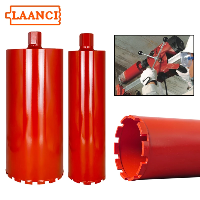 LAANCI Diamond Core Drill Bit 1 1/4UNC Thread for Reinforced Concrete Drill 25-230mm Total Length 470mm Punching hole drilling
LAANCI Diamond Core Drill Bit 1 1/4UNC Thread for Reinforced Concrete Drill 25-230mm Total Length 470mm Punching hole drilling
