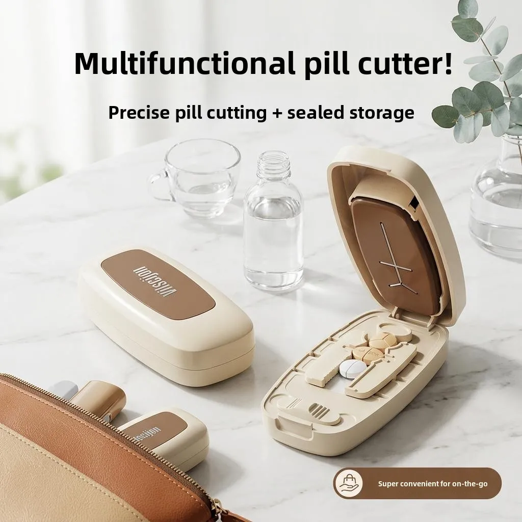 Portable Multi-Functional Medicine Cutter Four-Way Two-Way Three-Way Pill Cutter Tablet Splitter Medicine Box Simple Plastic
Portable Multi-Functional Medicine Cutter Four-Way Two-Way Three-Way Pill Cutter Tablet Splitter Medicine Box Simple Plastic