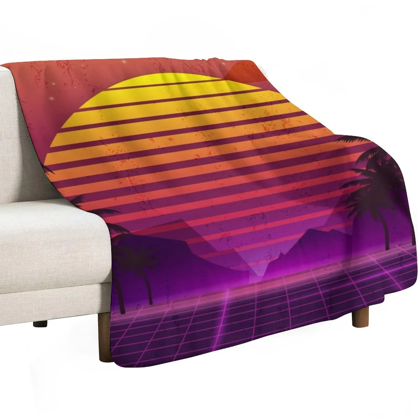 80's Palm Trees Sunset Vaporwave Throw Blanket Soft Beds Single anime Blankets
80's Palm Trees Sunset Vaporwave Throw Blanket Soft Beds Single anime Blankets