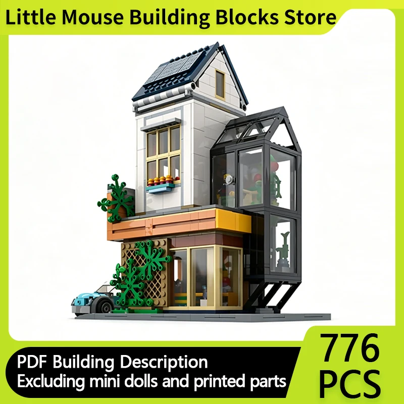 City Street View Model MOC Building Bricks Family Garden House Modular Technology Gifts Holiday Assemble Children Toys Suit
City Street View Model MOC Building Bricks Family Garden House Modular Technology Gifts Holiday Assemble Children Toys Suit