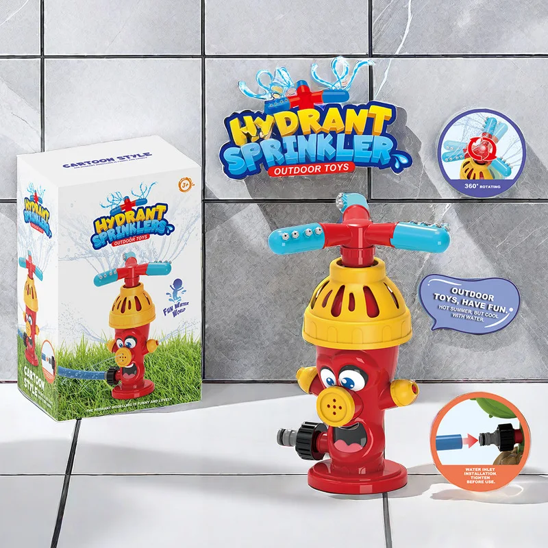 Fire hydrant-style water spray Toy Garden Sprinkler Outdoor Water Spray Summer Yard Cartoon Splash Children Bath Toy Kid Toy
Fire hydrant-style water spray Toy Garden Sprinkler Outdoor Water Spray Summer Yard Cartoon Splash Children Bath Toy Kid Toy