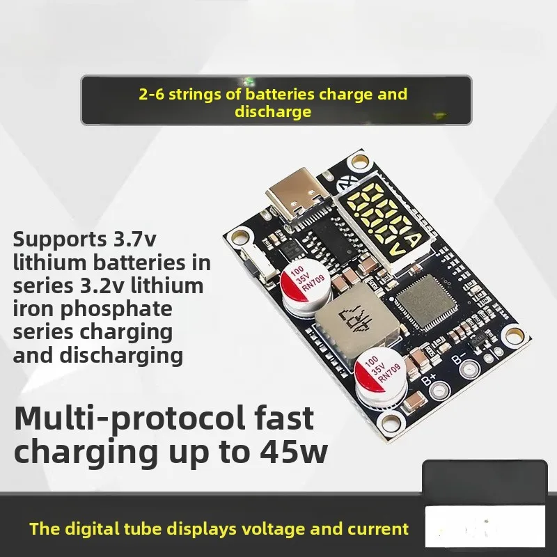 Печатная плата мобильного модуля питания серии 2-6 45 Вт, DIY литий-железо-фосфатная основная плата, многопротокольная
Печатная плата мобильного модуля питания серии 2-6 45 Вт, DIY литий-железо-фосфатная основная плата, многопротокольная