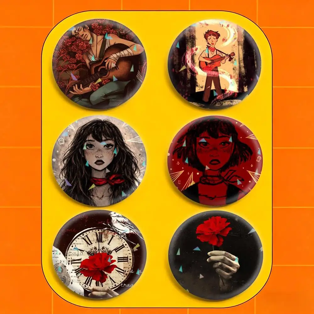 H-Hadestown Eurydice 32/44/58mm Handmade Pins Round Brooch Badge Backpacks Clothes Jewelry Gifts
H-Hadestown Eurydice 32/44/58mm Handmade Pins Round Brooch Badge Backpacks Clothes Jewelry Gifts