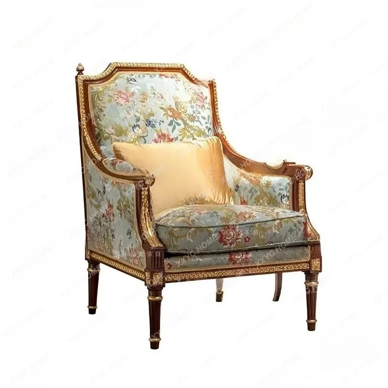 solid wood carving flower single sofa classical luxury embroidery fabric leisure chair tiger chair
solid wood carving flower single sofa classical luxury embroidery fabric leisure chair tiger chair