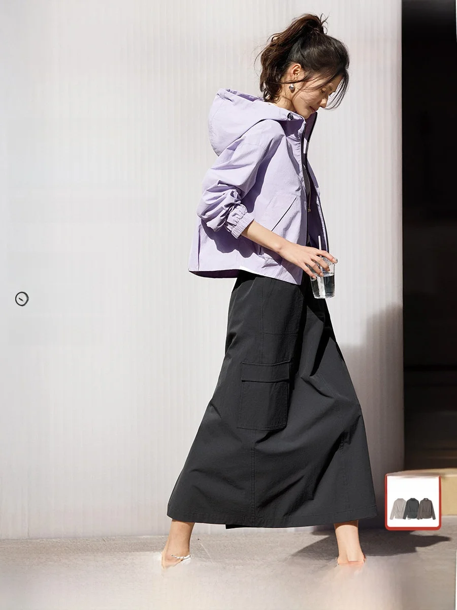 XWI Весна 2026 Женский повседневный спортивный костюм для активного отдыха: худи и прямая юбка, комплект из двух предметов, тонкий, средней плотности
XWI Весна 2026 Женский повседневный спортивный костюм для активного отдыха: худи и прямая юбка, комплект из двух предметов, тонкий, средней плотности