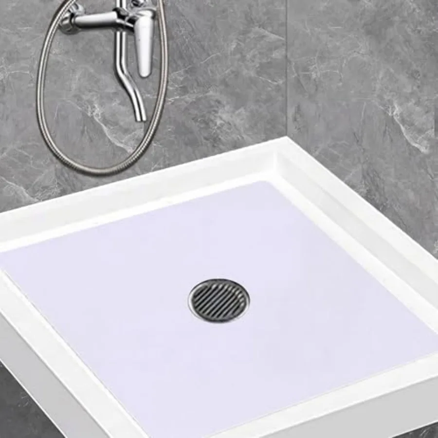 21" x 21" White Non Slip Shower Bathtub Mat Bath Tub with Drain Cut Out s Non Skid Safety Adhesive Peel and Stick Bath Mat PEVA
21" x 21" White Non Slip Shower Bathtub Mat Bath Tub with Drain Cut Out s Non Skid Safety Adhesive Peel and Stick Bath Mat PEVA