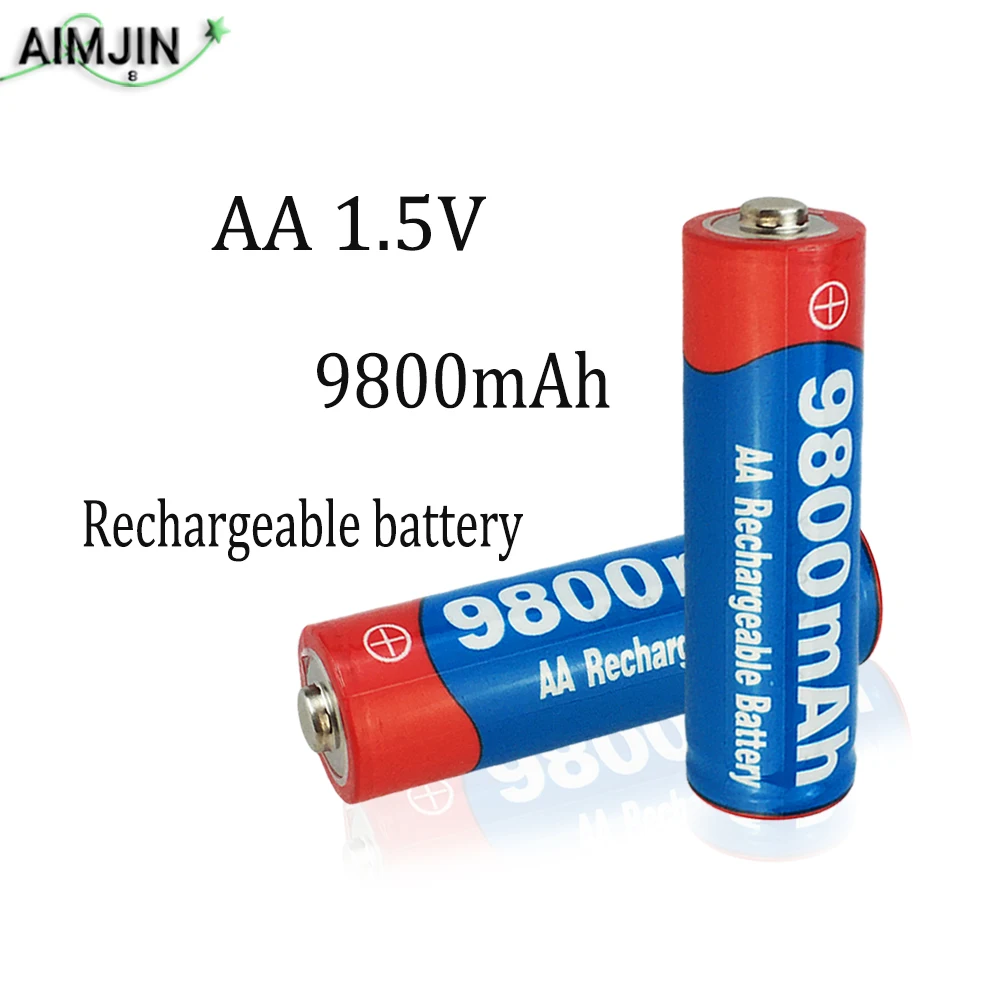 2024 New AA 1.5V 9800mAh Rechargeable Battery Suitable For Clocks, Mice, Computers, Toys,Remote Control,Computer Eat
2024 New AA 1.5V 9800mAh Rechargeable Battery Suitable For Clocks, Mice, Computers, Toys,Remote Control,Computer Eat