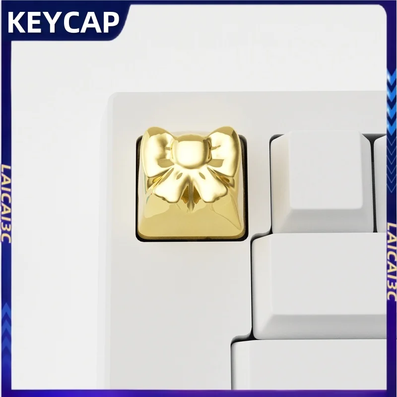 Creative Bowknot Keycap Electroplate Chrome Cross Axis Personalized Mechanical Keyboard Accessories Gift Art Collectibles Keycap
Creative Bowknot Keycap Electroplate Chrome Cross Axis Personalized Mechanical Keyboard Accessories Gift Art Collectibles Keycap