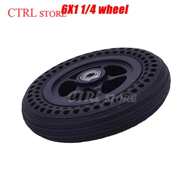 Universal 6x1 1/4 Solid Scooter Tire Fits 6-Inch Front Wheels Honeycomb Non-Inflatable All-Wheel
Universal 6x1 1/4 Solid Scooter Tire Fits 6-Inch Front Wheels Honeycomb Non-Inflatable All-Wheel