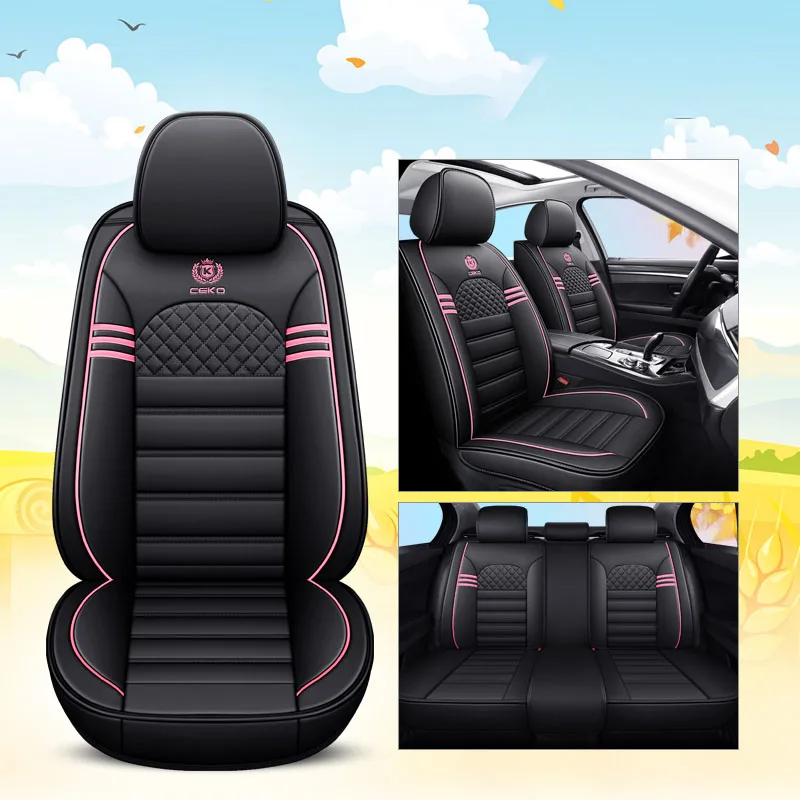 Universal Car Seat Covers For Dodge Journey Caliber RAM 1500 Nitro Challenger Peugeot 307 SW 5008 301 Auto Interior Accessories
Universal Car Seat Covers For Dodge Journey Caliber RAM 1500 Nitro Challenger Peugeot 307 SW 5008 301 Auto Interior Accessories