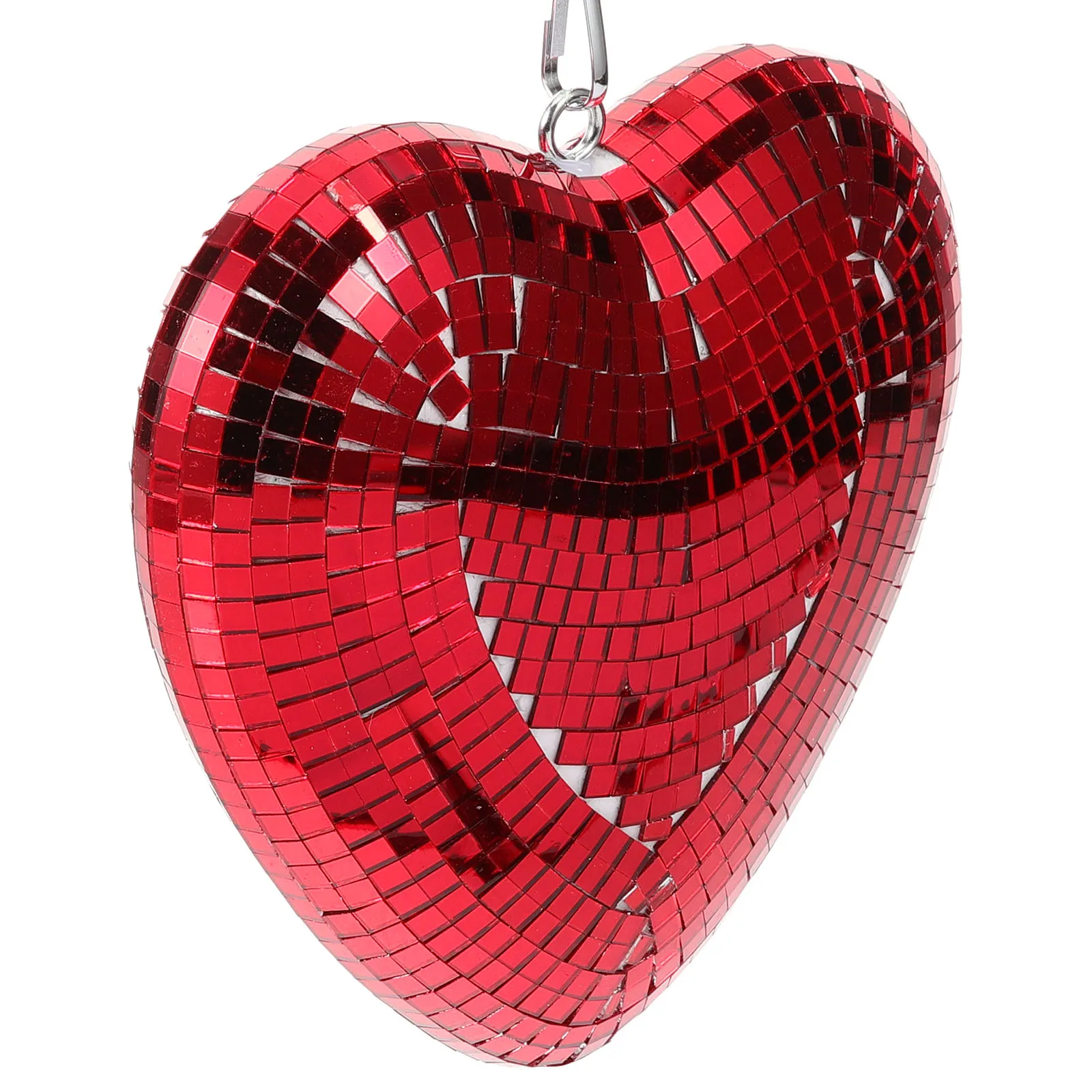 Heart Shaped Glass Decorations Red Hanging Disco Ball Valentines Day Party Supplies Elegant Mirror Balls Reflective Pendant
Heart Shaped Glass Decorations Red Hanging Disco Ball Valentines Day Party Supplies Elegant Mirror Balls Reflective Pendant