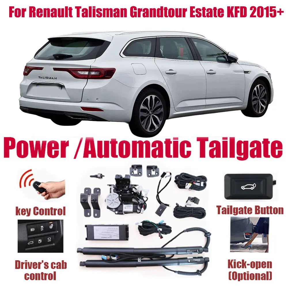 For Renault Talisman Grandtour KFD 2015+ Electric Tailgate Lift Kit Kick Sensor Anti-pinch Auto Power Trunk Wireless Hands-Free
For Renault Talisman Grandtour KFD 2015+ Electric Tailgate Lift Kit Kick Sensor Anti-pinch Auto Power Trunk Wireless Hands-Free