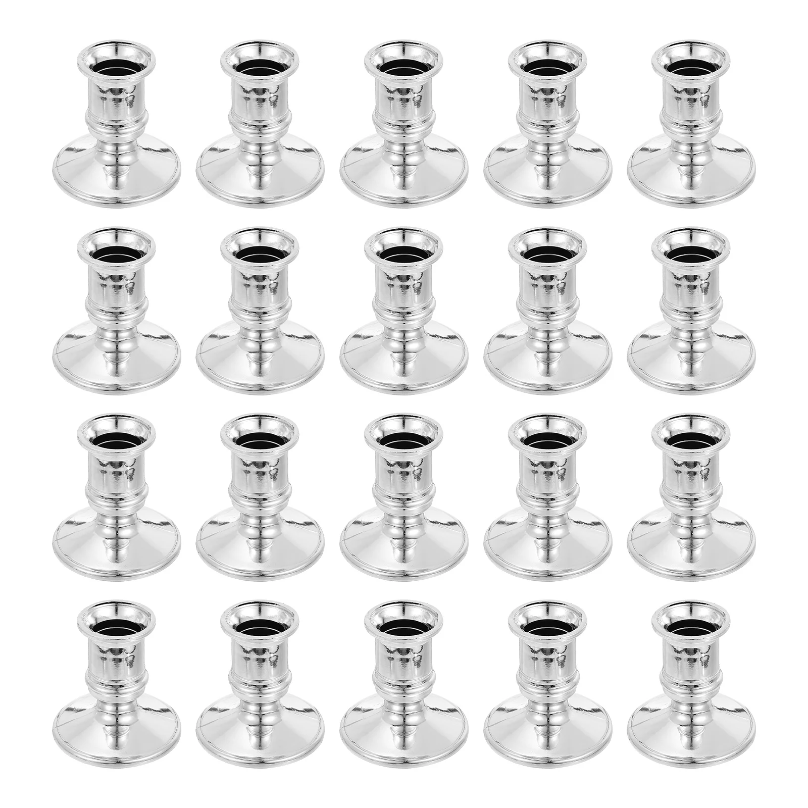 20pcs Silver Electronic Holders Plastic Pillar Operated Table Decor Wedding Party Accessories Candlesticks
20pcs Silver Electronic Holders Plastic Pillar Operated Table Decor Wedding Party Accessories Candlesticks