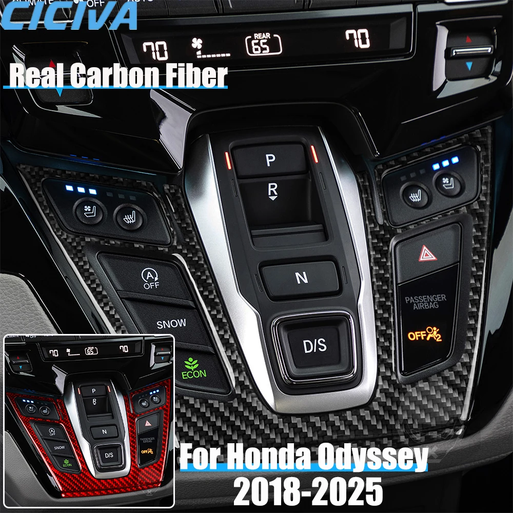 Real Carbon Fiber Car Accessories Gear Shift Panel Cover Soft Sticker For Honda Odyssey 2018 2019 2020 2021 2022 2023 2024 2025
Real Carbon Fiber Car Accessories Gear Shift Panel Cover Soft Sticker For Honda Odyssey 2018 2019 2020 2021 2022 2023 2024 2025
