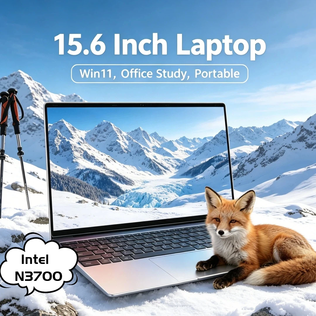 Stable Operation 15.6 Inch Portable Laptop Durable Strong Intel N3700 Windows11 32GB DDR4 2TB SSD Pc Gamer Office
Stable Operation 15.6 Inch Portable Laptop Durable Strong Intel N3700 Windows11 32GB DDR4 2TB SSD Pc Gamer Office
