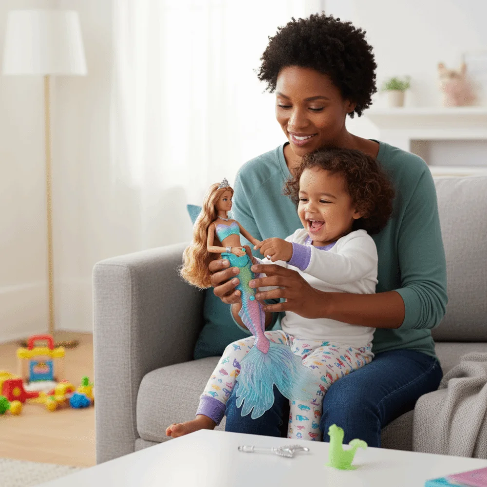 Милая мягкая светящаяся музыкальная кукла-русалка 32 см, игрушка для дома, мультяшная кукла-русалка для детских игр
Милая мягкая светящаяся музыкальная кукла-русалка 32 см, игрушка для дома, мультяшная кукла-русалка для детских игр