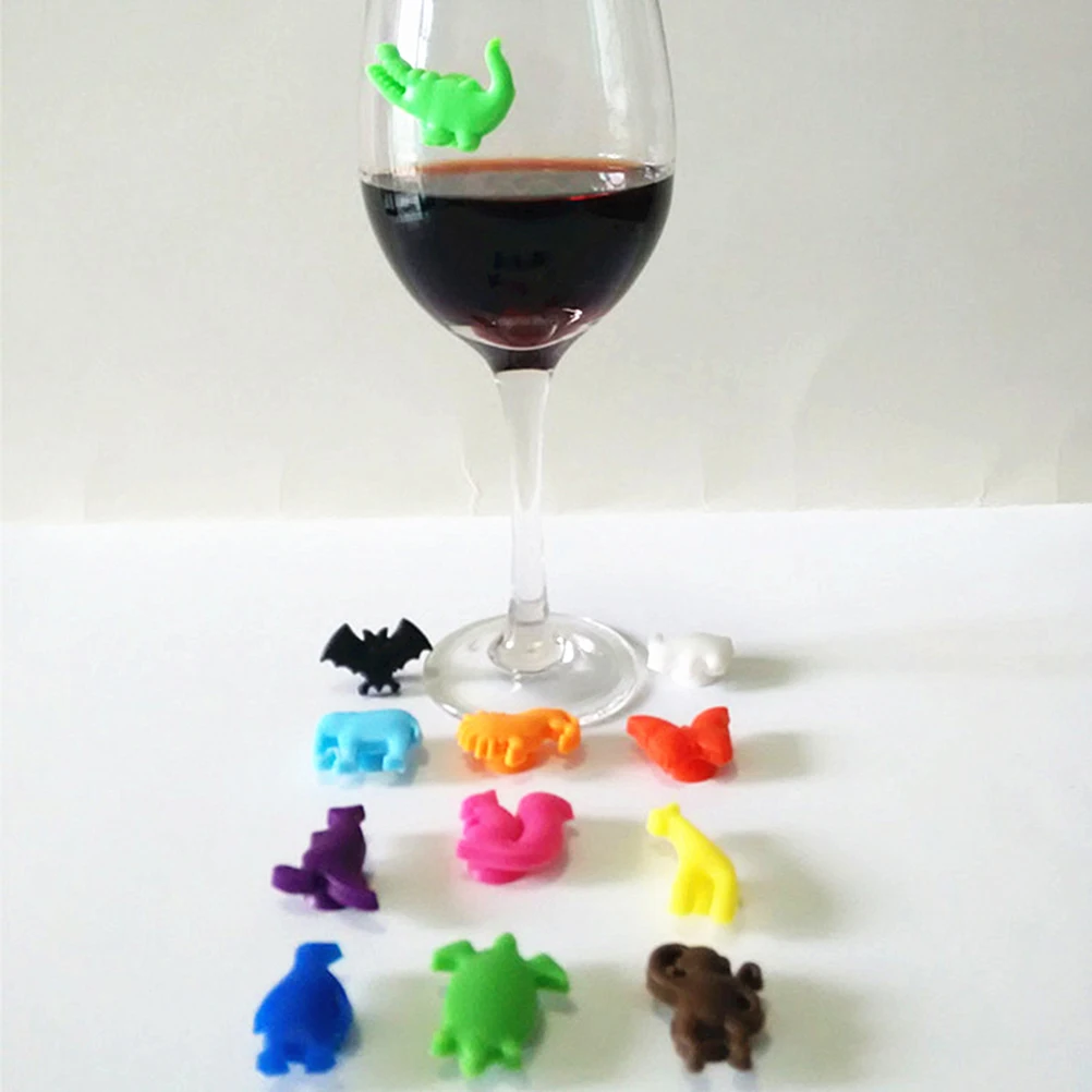 24pcs Glass Labels Animal Shaped Silicone Markers Reusable Drink Identifiers for Parties Weddings Bars Glass Recognizer
24pcs Glass Labels Animal Shaped Silicone Markers Reusable Drink Identifiers for Parties Weddings Bars Glass Recognizer