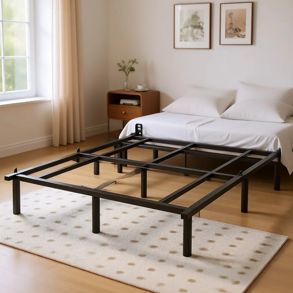 Low Profile Heavy Duty Metal Platform Bed Frame Queen Size Adjustable Noise Free Easy Assembly
Low Profile Heavy Duty Metal Platform Bed Frame Queen Size Adjustable Noise Free Easy Assembly