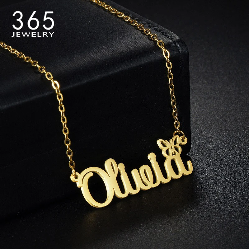 Custom Name Necklace Butterfly On Top Of Letter Personalized Pendant Stainless Steel Necklaces for Women Jewelry Birthday Gifts
Custom Name Necklace Butterfly On Top Of Letter Personalized Pendant Stainless Steel Necklaces for Women Jewelry Birthday Gifts