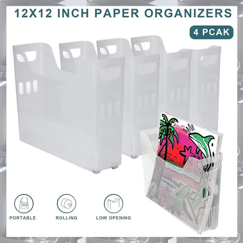 Hot Selling-4 Piece 12 X 12 Inch Paper Storage, Scrapbook Paper Storage With Wheels, Scrapbook Paper Storage, 12 X 12 Inch Paper
Hot Selling-4 Piece 12 X 12 Inch Paper Storage, Scrapbook Paper Storage With Wheels, Scrapbook Paper Storage, 12 X 12 Inch Paper
