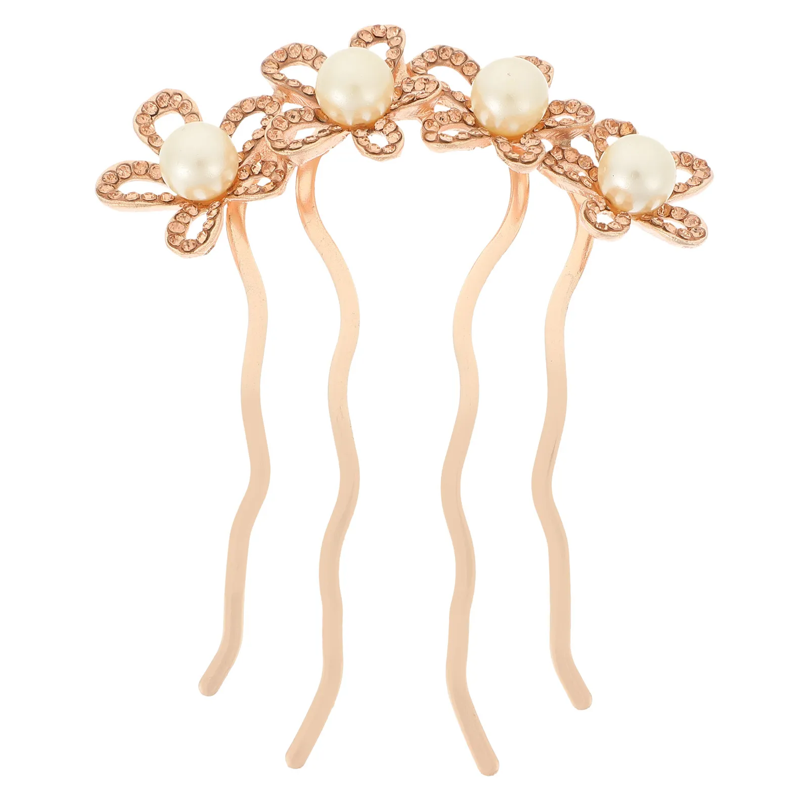 Rhinestone Pearl Flower Hair Pin Elegant Bridal Hair Accessories Wedding Headpiece for Brides Bridesmaids Prom
Rhinestone Pearl Flower Hair Pin Elegant Bridal Hair Accessories Wedding Headpiece for Brides Bridesmaids Prom