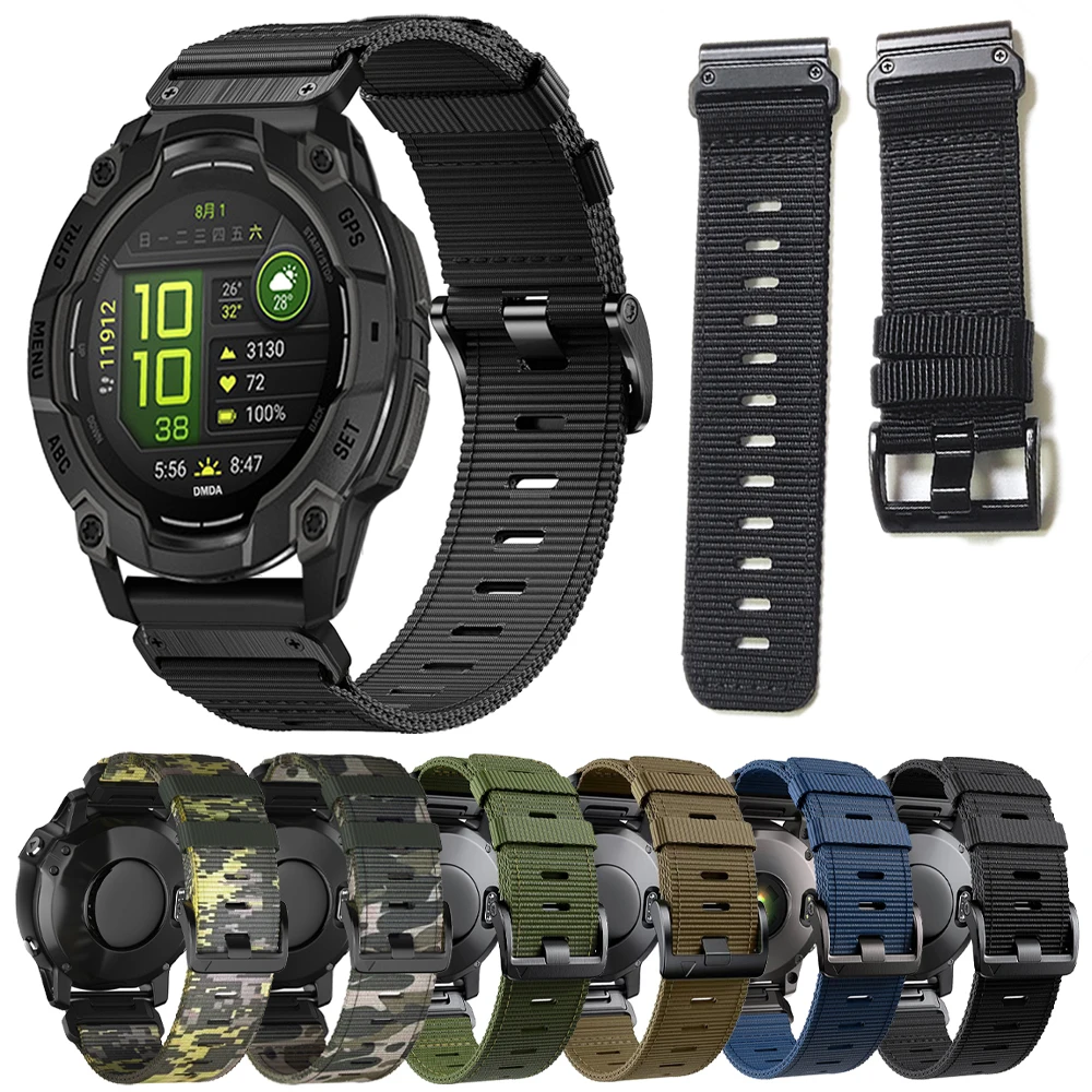 нейлоновый ремешок для Garmin Tactix 8 47 мм 51 мм/Descent G2 Mk3i/Fenix8 E 7 7X 6X Pro/Instinct 3/Epix QuickFit браслет 22 мм 26 мм
нейлоновый ремешок для Garmin Tactix 8 47 мм 51 мм/Descent G2 Mk3i/Fenix8 E 7 7X 6X Pro/Instinct 3/Epix QuickFit браслет 22 мм 26 мм