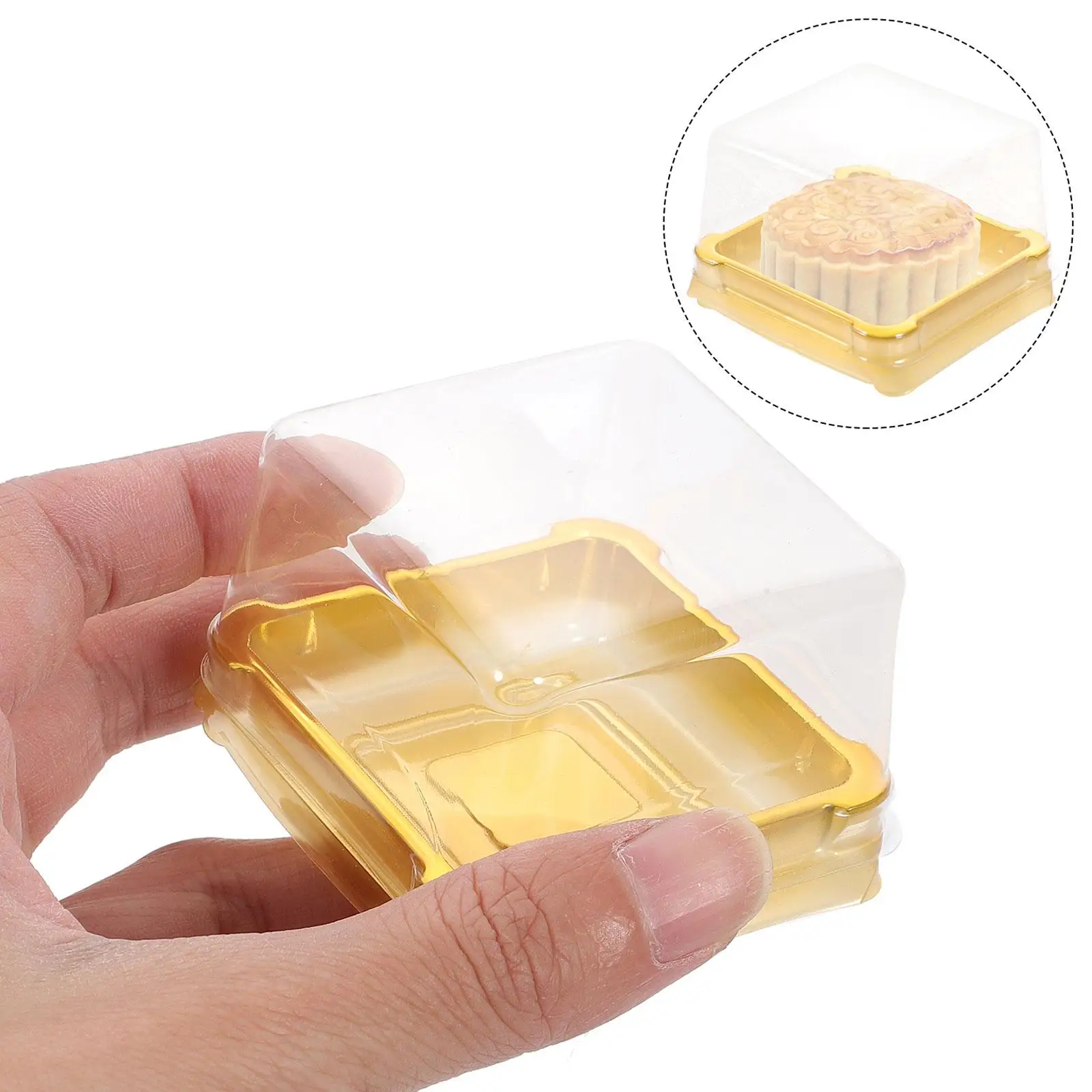 50 Pcs Small Moon Cake Boxes Cupcake Egg Yolk Baby Baptism Favor Frosting Protection
50 Pcs Small Moon Cake Boxes Cupcake Egg Yolk Baby Baptism Favor Frosting Protection
