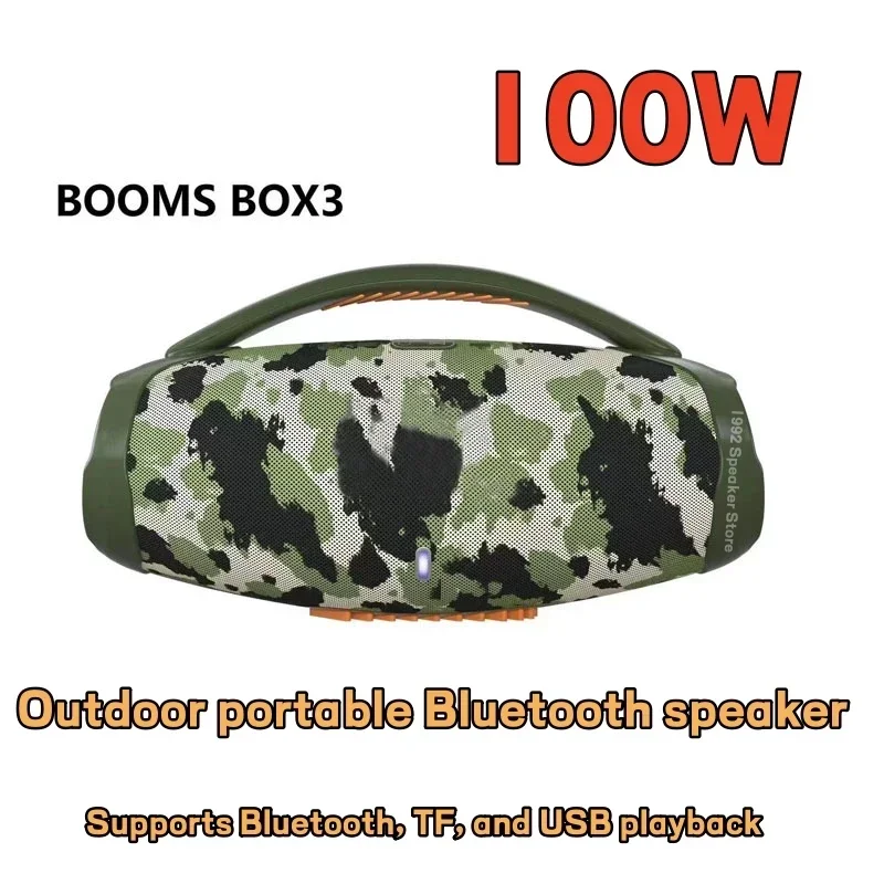 Boombox3 Ares RGB Speaker Wireless Outdoor Portable 100W High Power Subwoofer Music Center Home Theater Bluetooth Sound System
Boombox3 Ares RGB Speaker Wireless Outdoor Portable 100W High Power Subwoofer Music Center Home Theater Bluetooth Sound System