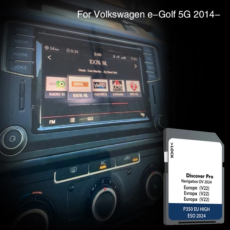 64GB PRO Discover Media for Volkswagen E-Golf 5G From 2014 DV V22 Pro Map GPS навигация SD Card
64GB PRO Discover Media for Volkswagen E-Golf 5G From 2014 DV V22 Pro Map GPS навигация SD Card