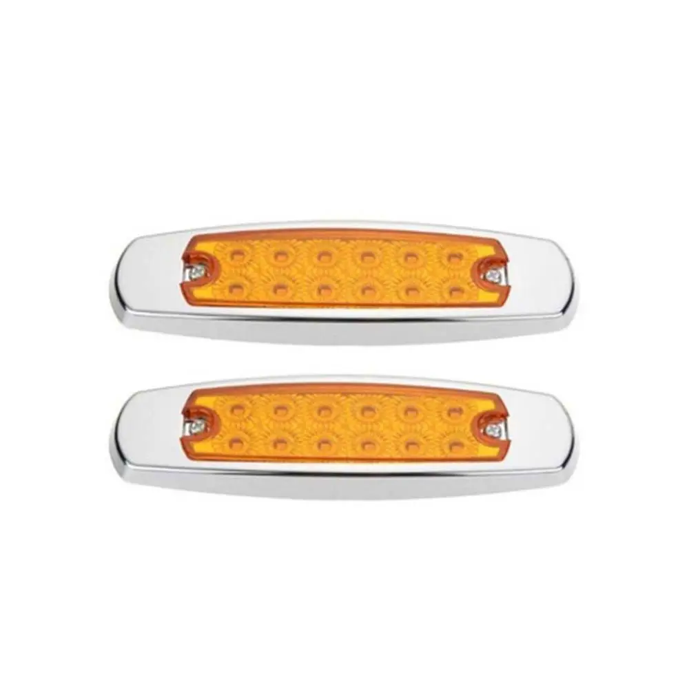 12 LED Universal Caravan 12V Boat Bus Trailer Indicator Light Auto Marker Gap Light Clearance Lamp Car Side Marker Light
12 LED Universal Caravan 12V Boat Bus Trailer Indicator Light Auto Marker Gap Light Clearance Lamp Car Side Marker Light