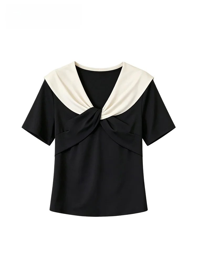 Cara CLUB plus Size Short Sleeve T-Shirt Women's Summer New Style Fashion Splicing Versatile Youthful Top Casual Style Spring...
Cara CLUB plus Size Short Sleeve T-Shirt Women's Summer New Style Fashion Splicing Versatile Youthful Top Casual Style Spring...