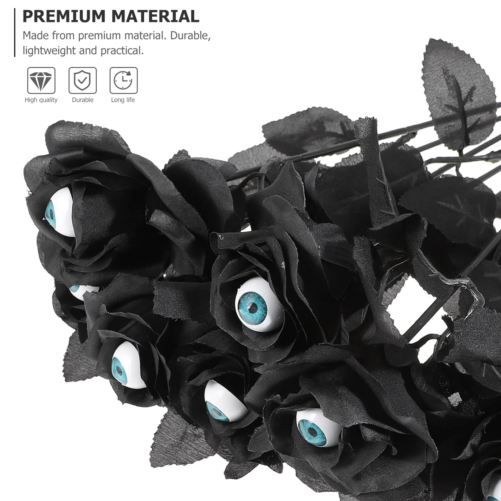 8 PCS Wisteria Artificial Rose Bride Flowers Halloween Decorations Polyester Faux Roses Bulk
8 PCS Wisteria Artificial Rose Bride Flowers Halloween Decorations Polyester Faux Roses Bulk