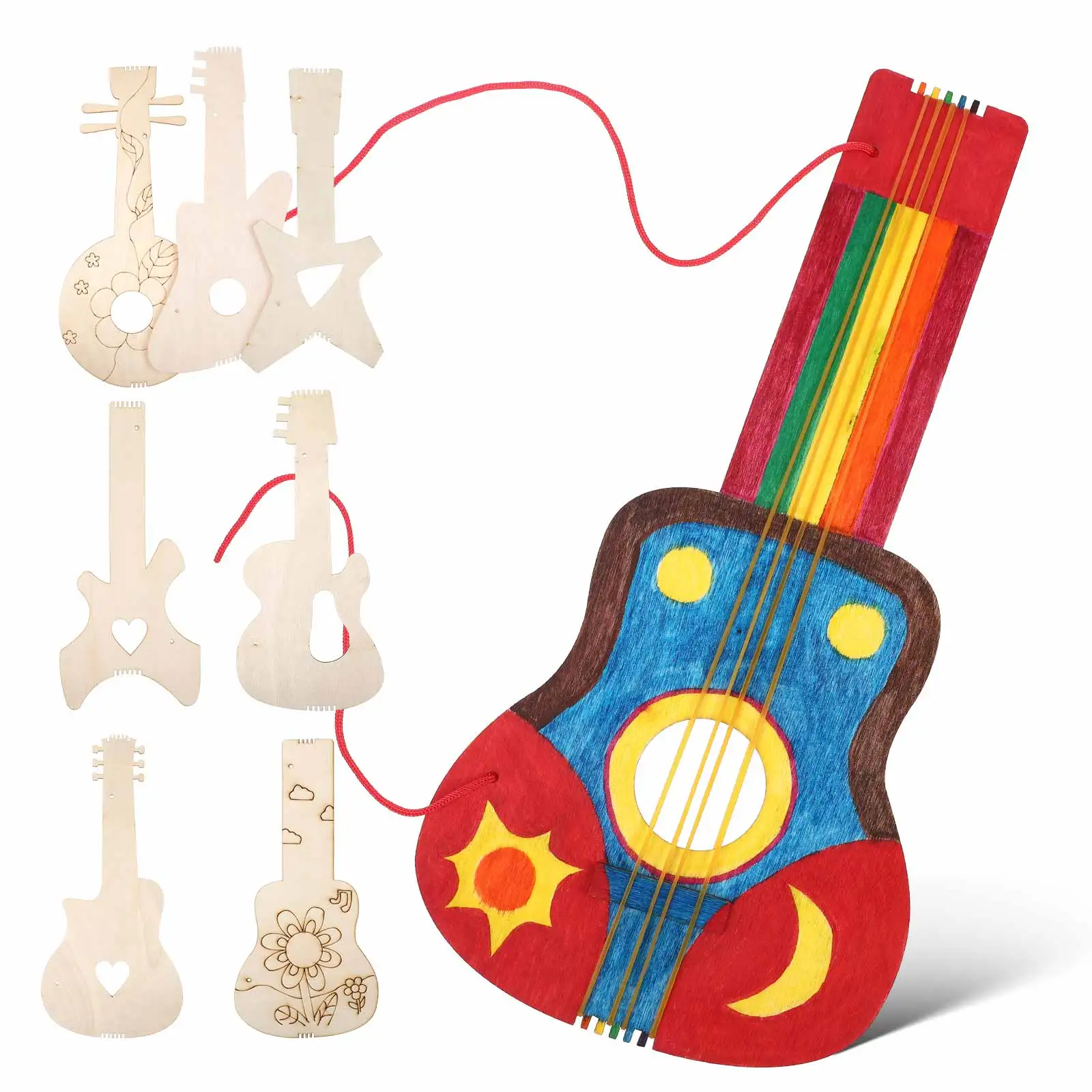 8Pcs Wood Guitar Cutouts Blank Unfinished Wooden Shapes for Crafts Birthday Party Wedding Decorations Unfinished Wood Cutouts
8Pcs Wood Guitar Cutouts Blank Unfinished Wooden Shapes for Crafts Birthday Party Wedding Decorations Unfinished Wood Cutouts