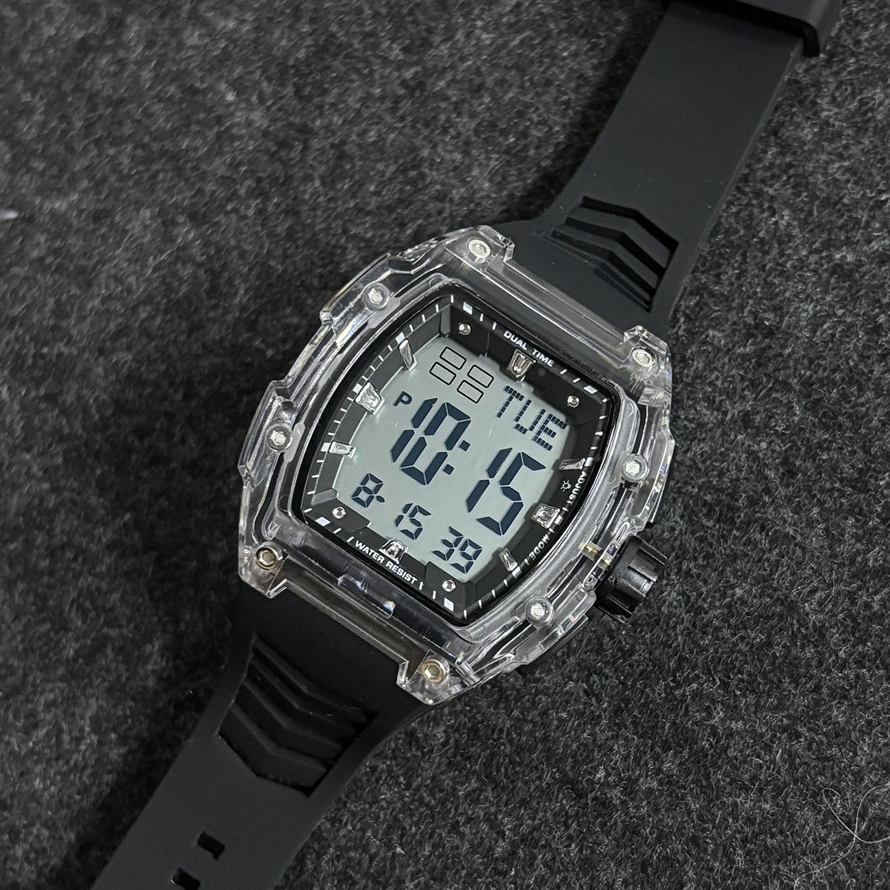 Luxury LCD Digital Sport Watches For Men Luxury Casual Alarm Clock Waterproof Silicone Band Electronic Wristwatch
Luxury LCD Digital Sport Watches For Men Luxury Casual Alarm Clock Waterproof Silicone Band Electronic Wristwatch
